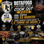 O CHURRASCO MAIS ALVINEGRO DO VERÃO ESTÁ A CHEGAR