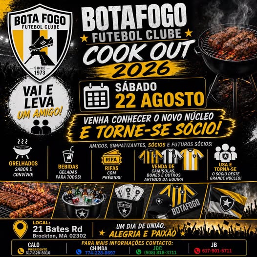 O CHURRASCO MAIS ALVINEGRO DO VERÃO ESTÁ A CHEGAR