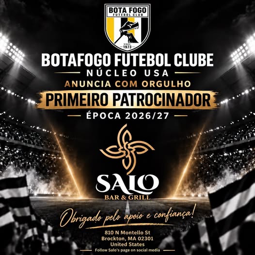 Patrocinador da Época 2026/27 – Salo’s Bar & Grill